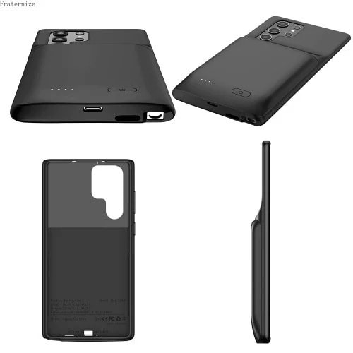 Shockproof Charging Battery Case For Samsung Galaxy S22 Ultra