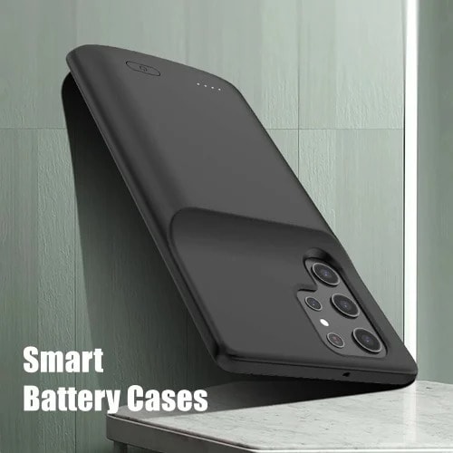 Shockproof Charging Battery Case For Samsung Galaxy S22 Ultra