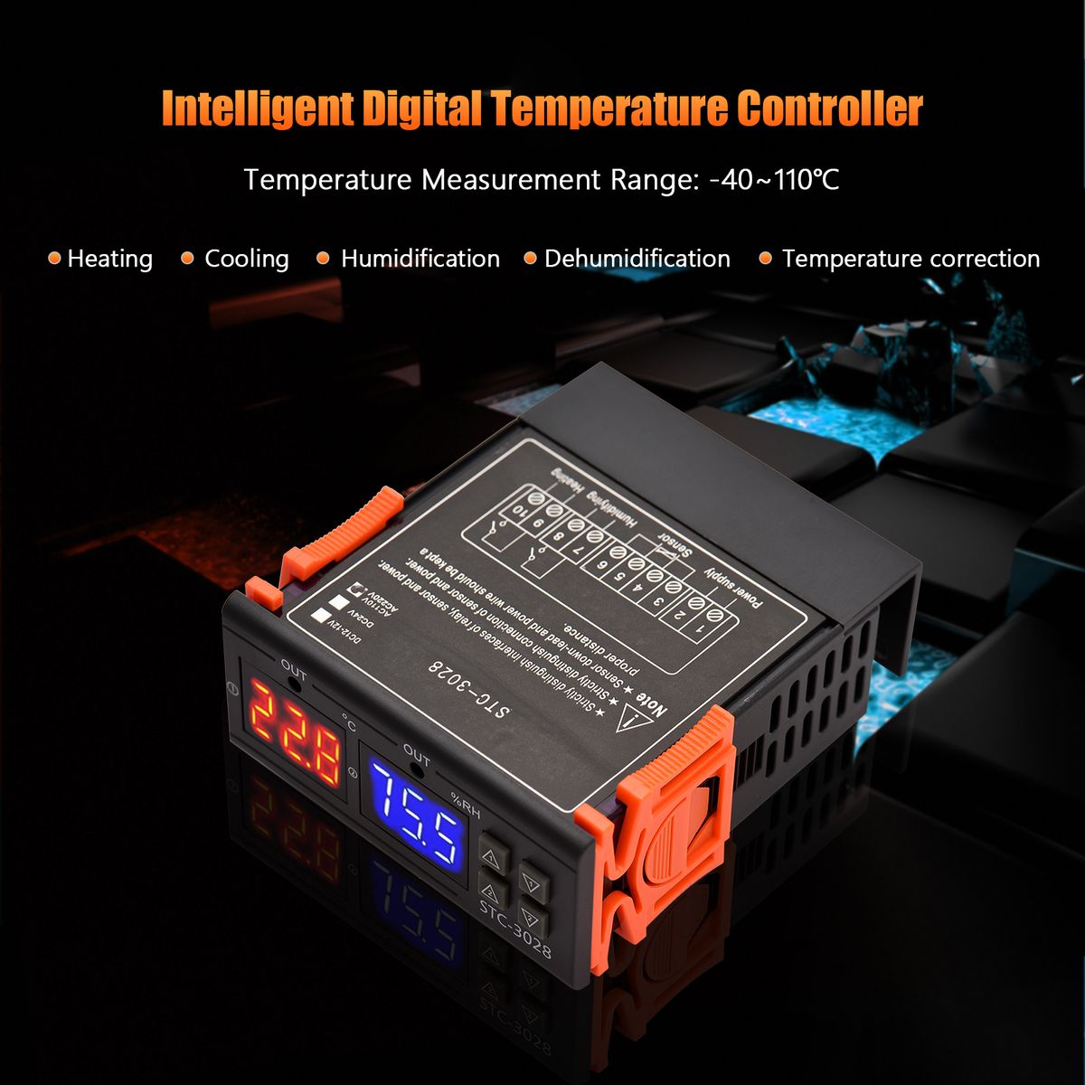 Digital Temperature Controller STC-3028 Intelligent