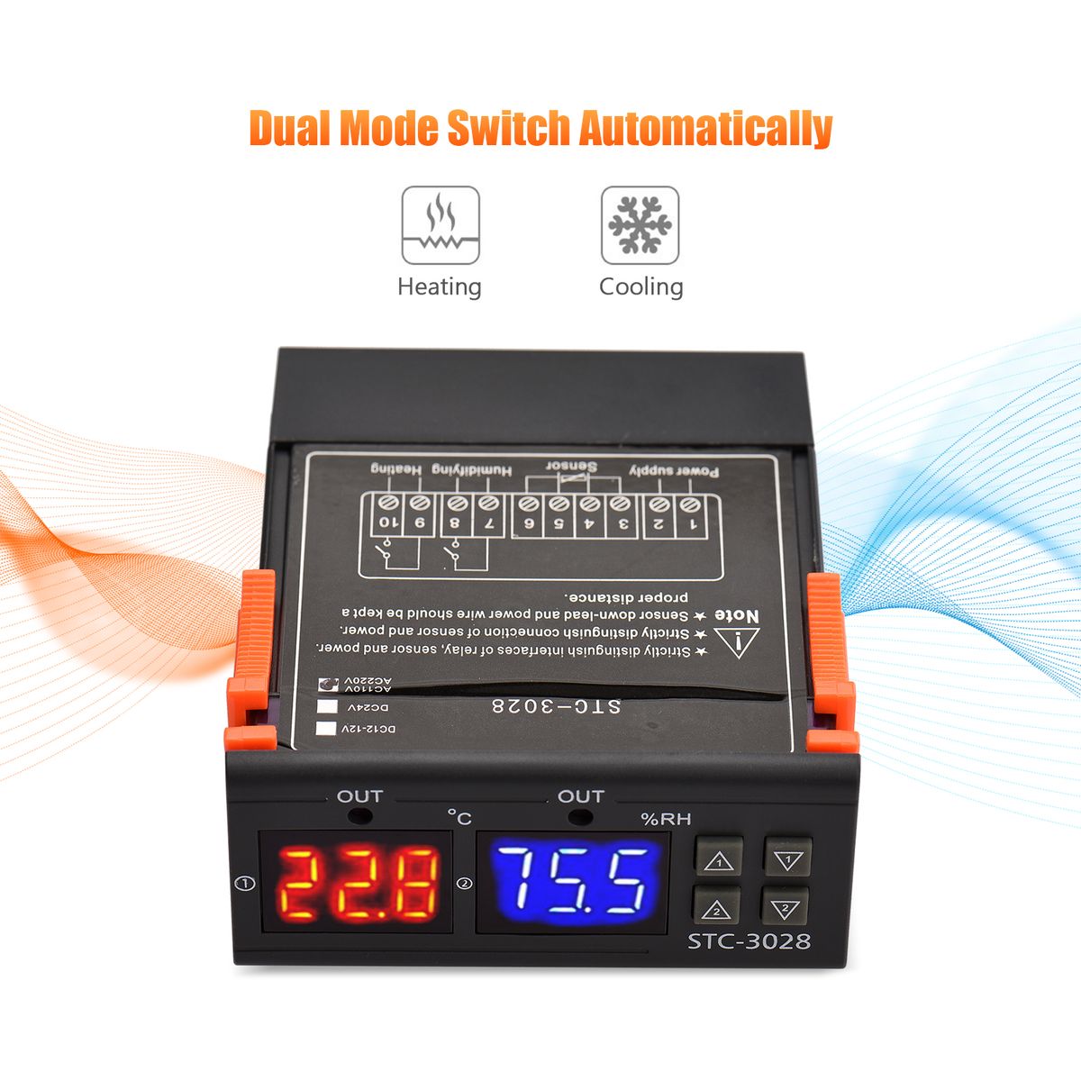 Digital Temperature Controller STC-3028 Intelligent