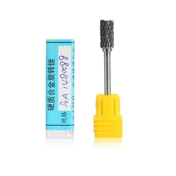 10Pcs 6mm 1/8inch Tungsten Steel Solid Carbide Burrs Die Grinder Rotary Drill Bit Rotary Tool