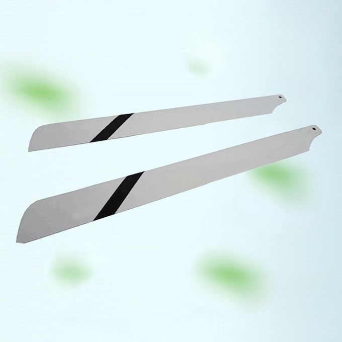 2x 325mm Glass Fiber Main Rotor Blades For Trex 450 RC  Red