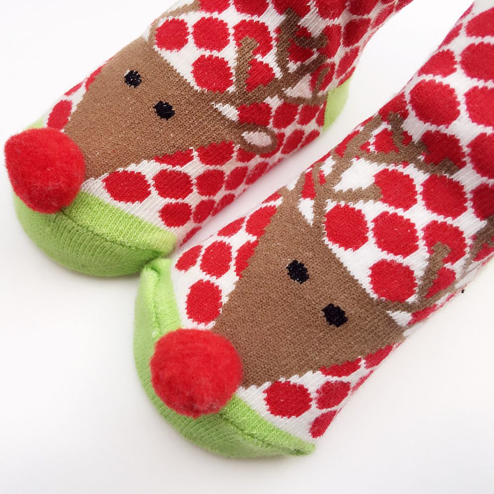 Cotton Newborn Socks For Infant Cute Christmas Baby Socks