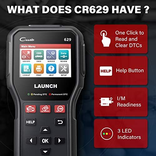 LAUNCH CR629 OBD2 Scanner Newest 2022 Bidirectional Scan Too