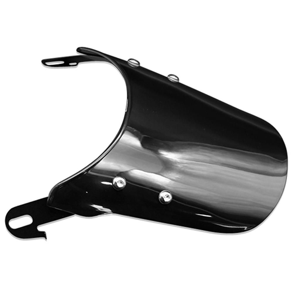 Front Fairing 5-7inch Black Windshield Windscreen For Suzuki GN125
