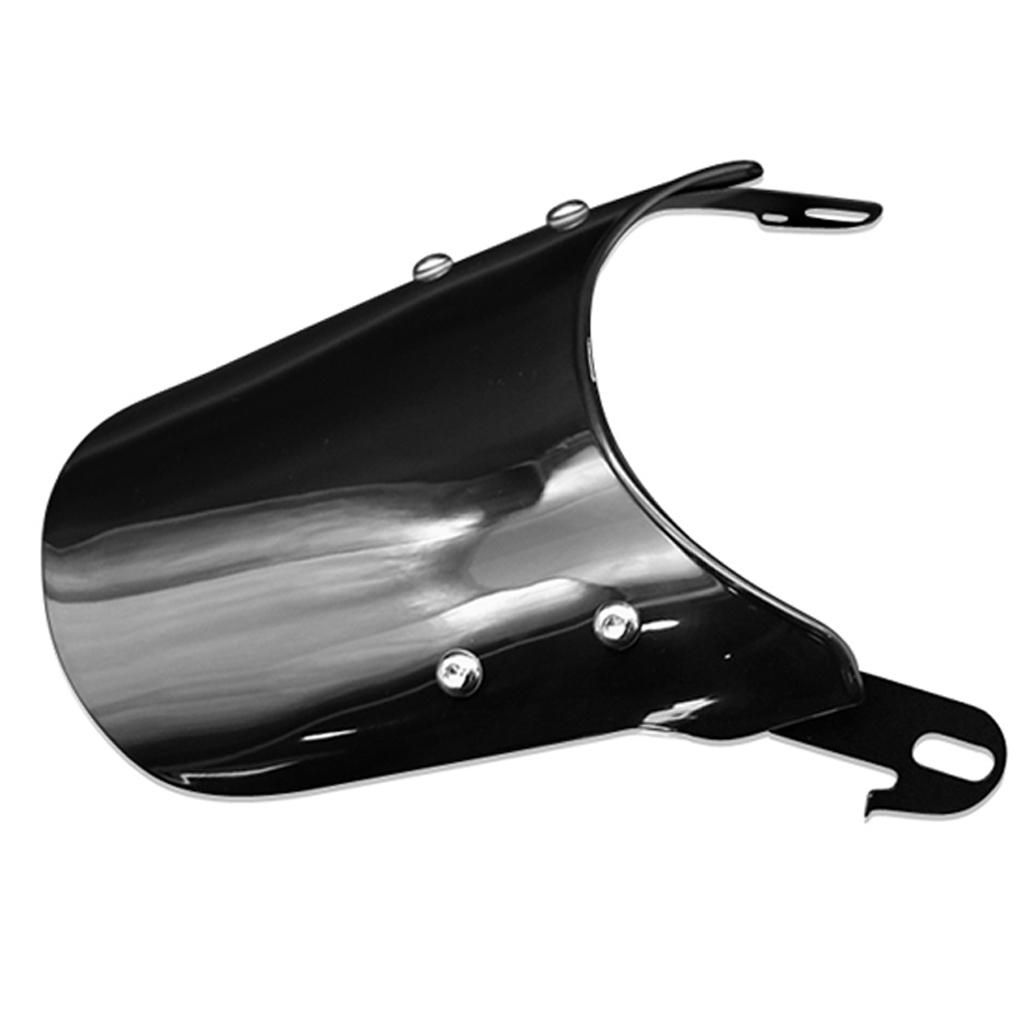 Front Fairing 5-7inch Black Windshield Windscreen For Suzuki GN125