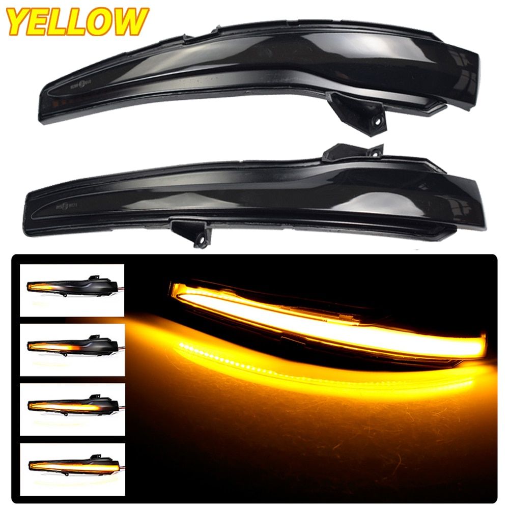 Scroll LED Dynamic Turn Signal Light For Mercedes Benz C ClW205 E W213 S W222 Side Mirror Flashing