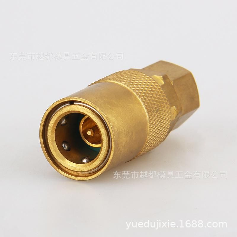 Large Sales Brass Water Tap Connector DME American Mold Fast Water Connector Pagoda Water Pipe Copper Connection