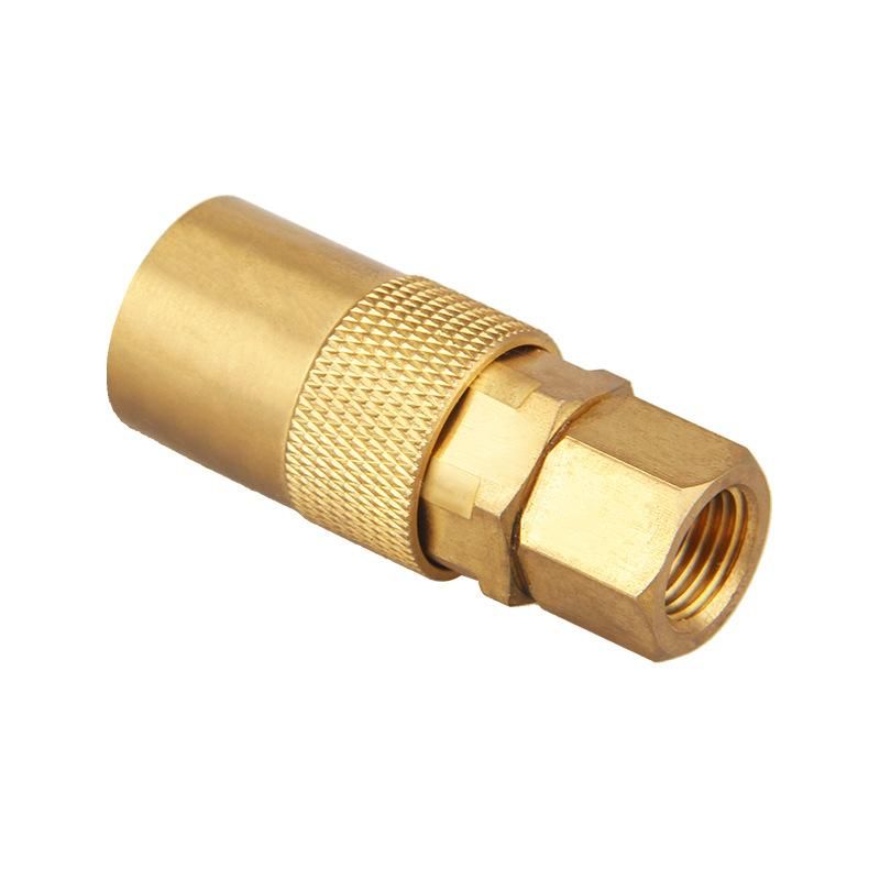 Large Sales Brass Water Tap Connector DME American Mold Fast Water Connector Pagoda Water Pipe Copper Connection