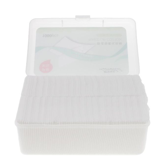 1000Pcs Disposable  Remover Cotton Pads  Puff Face
