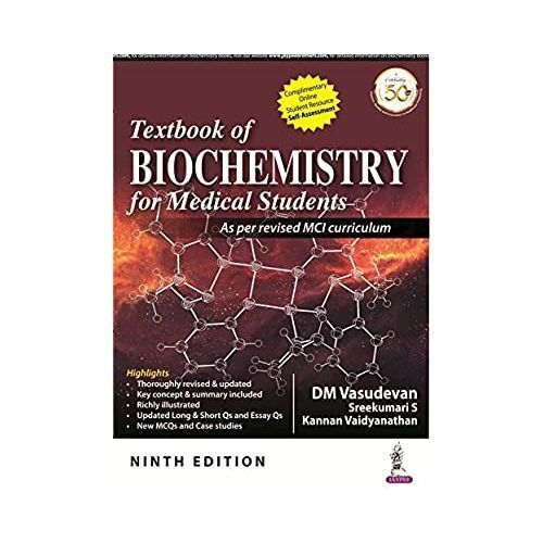 Textbook Of BIOCHEMISTRY For Medical Student