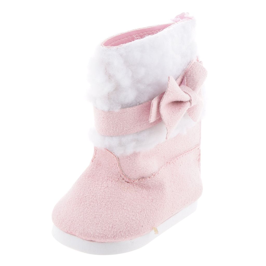 Dolls Pink Shoes Boots For 18