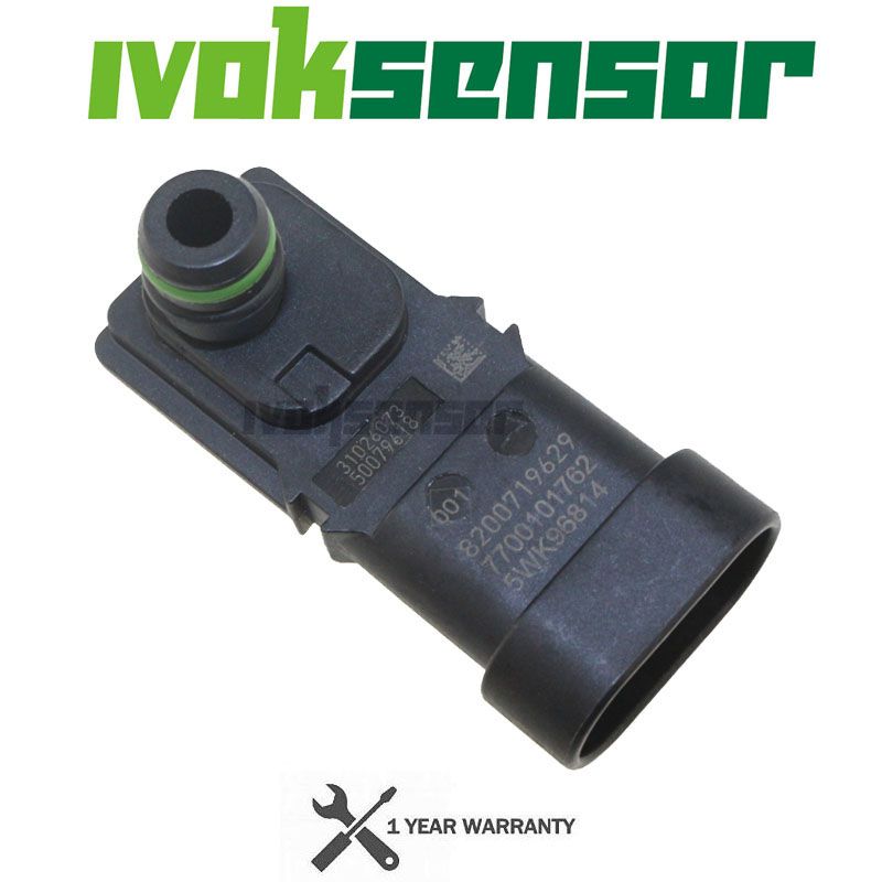 8200121800 8200105165 7700101762 MAP Sensor For Renault Clio Espace Kangoo Megane Scenic Laguna Logan Thalia 1.2