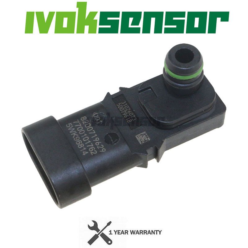 8200121800 8200105165 7700101762 MAP Sensor For Renault Clio Espace Kangoo Megane Scenic Laguna Logan Thalia 1.2