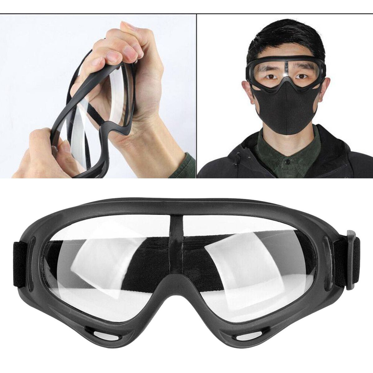 Work Glasses Goggles For Eye Clear Lens