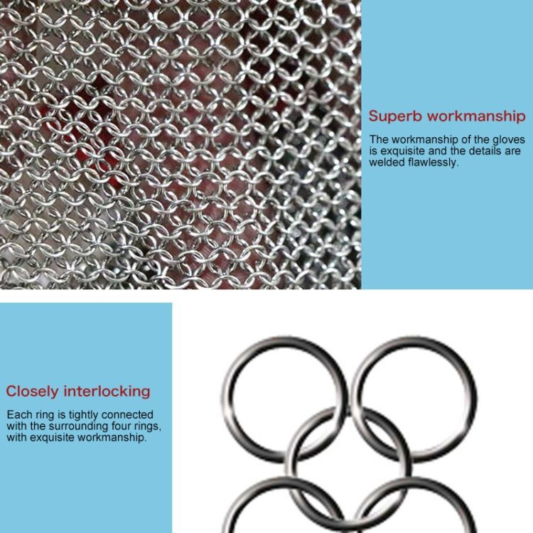 304 Stainless Steel Anti-cutting Labor Protection Gloves