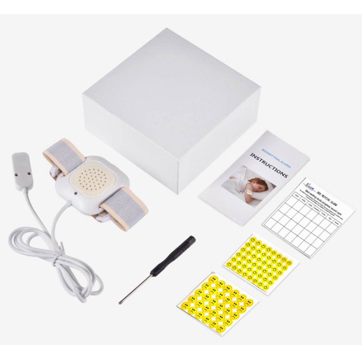Nocturnal Bedwetting Enuresis Alarm Device Bed Wetting Sensor For Baby