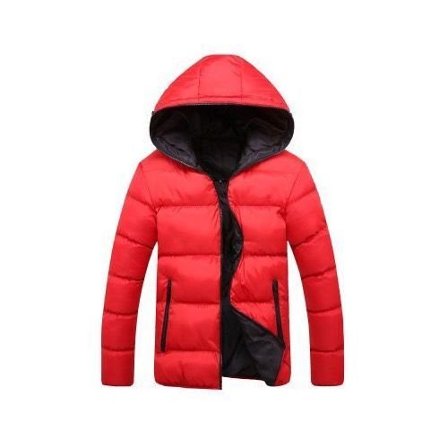 Mens Winter Warm Cotton Jacket Ski Jacket(Blue)