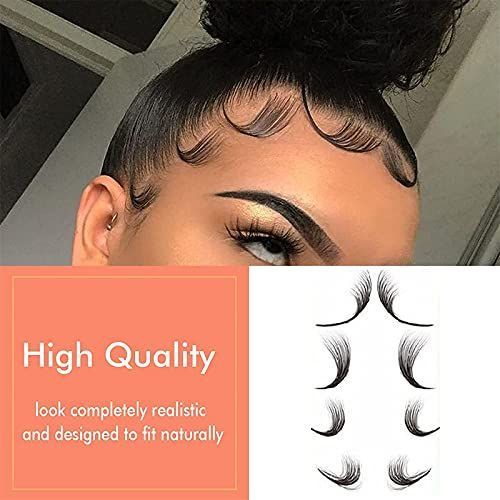 Waterproof Hair Edges Styling Temporary Hair Tattoo Sticker