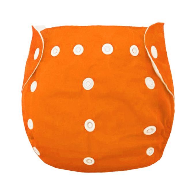 Adjustable Waterproof Diaper Baby Kids Reusable Washable Cover Orange