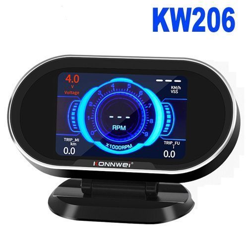 Computer Auto Car Digital Computer Display OBD 2 Scanner Fu-el Consumption Water Temperature Gauge Speedometer