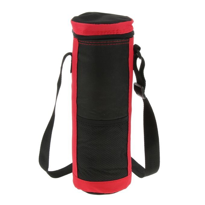 Oxford Cylinder Cooler Bag Insulated Water Drinks Bottles/Cans Bag Red