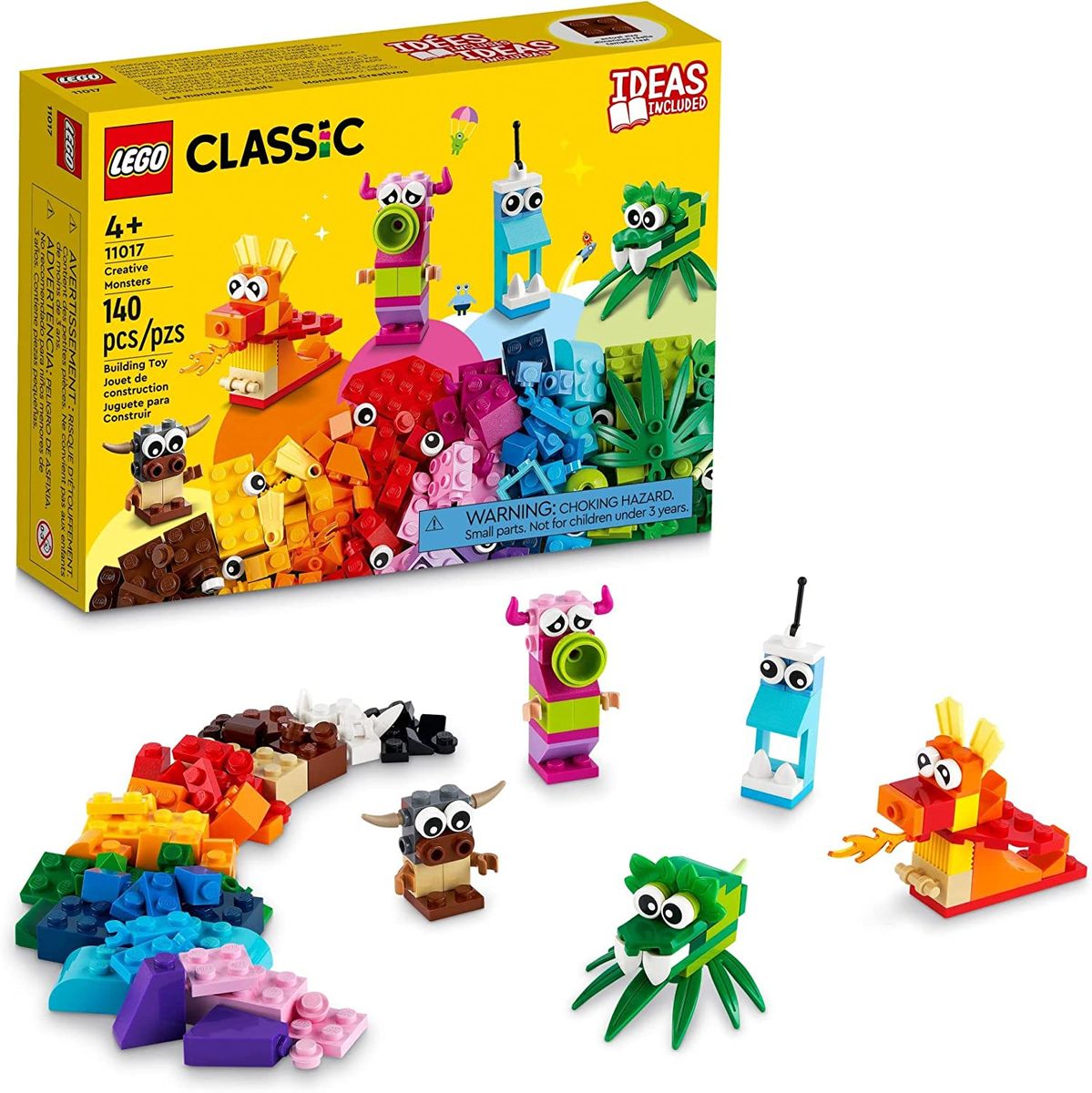 Classic Creative Monsters 11017 Building Kit (140 Pcs)