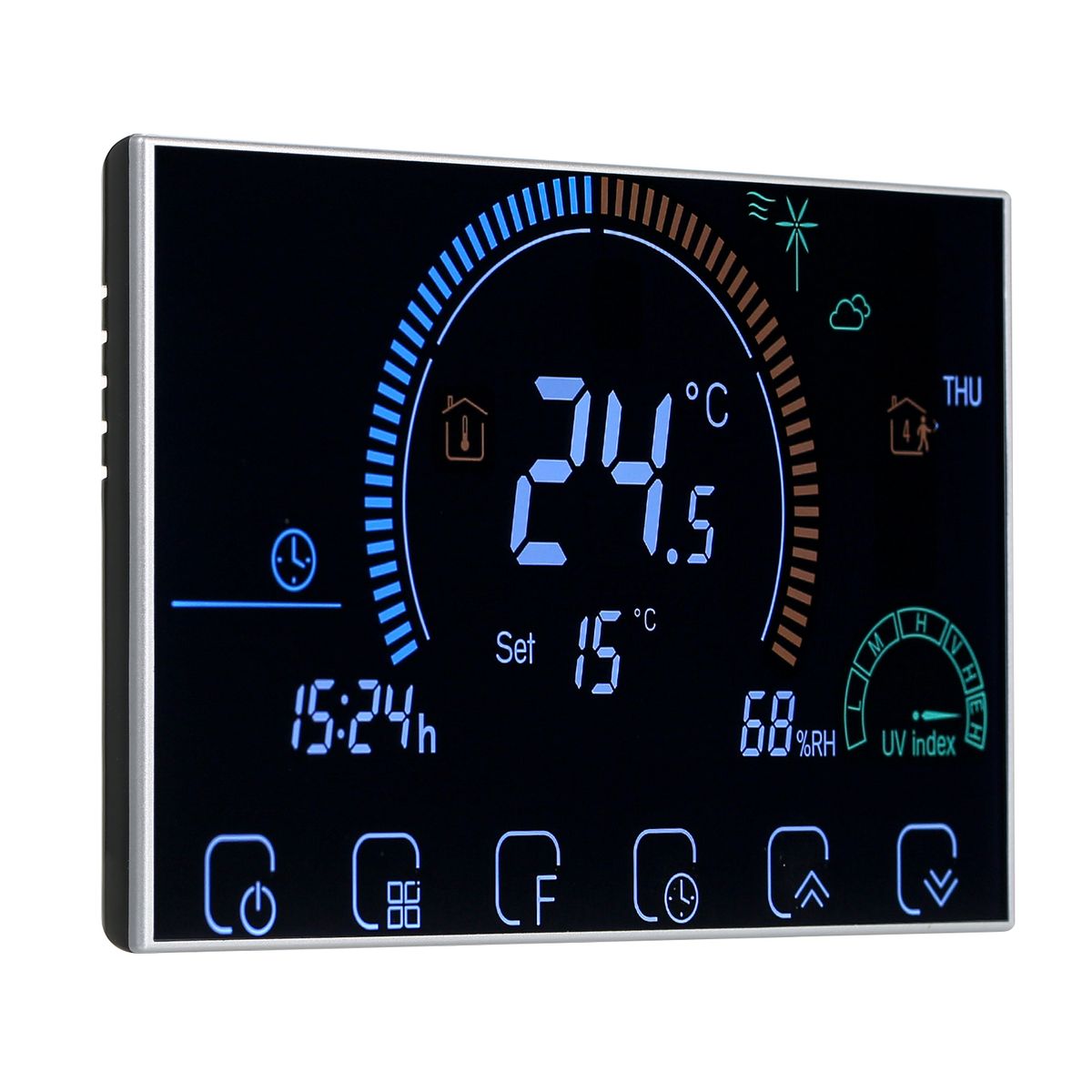 3A 95~240V Boiler Heating Energy Saving Smart Thermostat