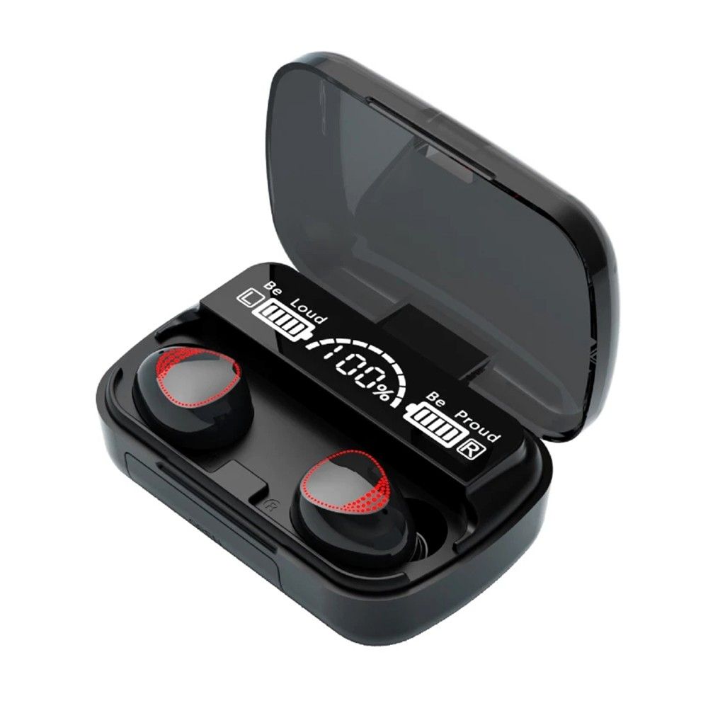 M10 A TWS BT5.1 Wireless Earphones In-ear Headset LED
