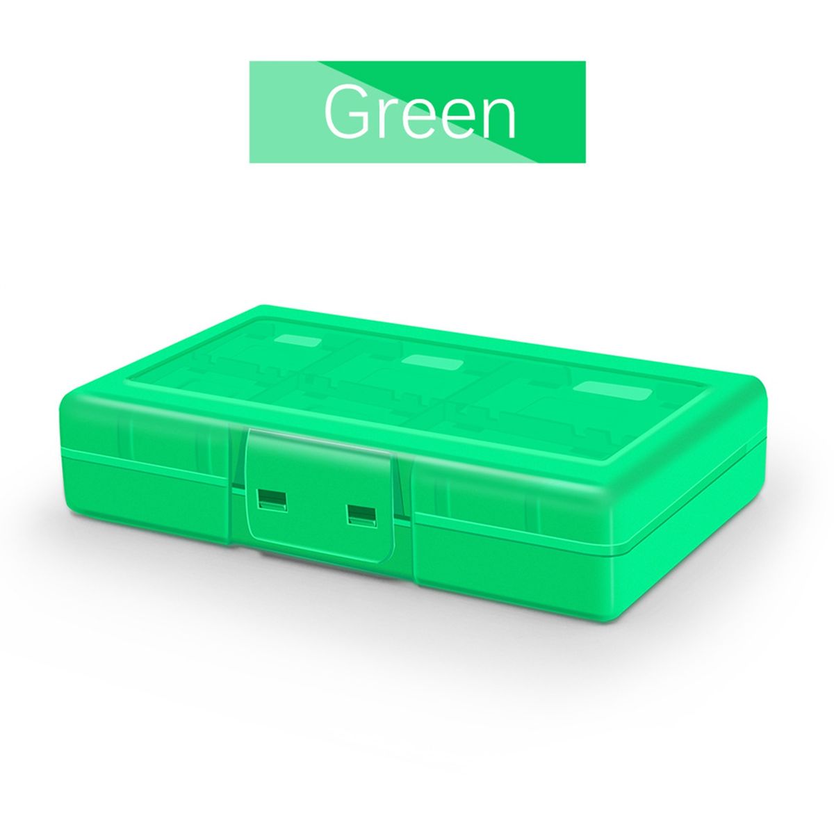 Game Card Box   Game Card Storage Case Holder Green