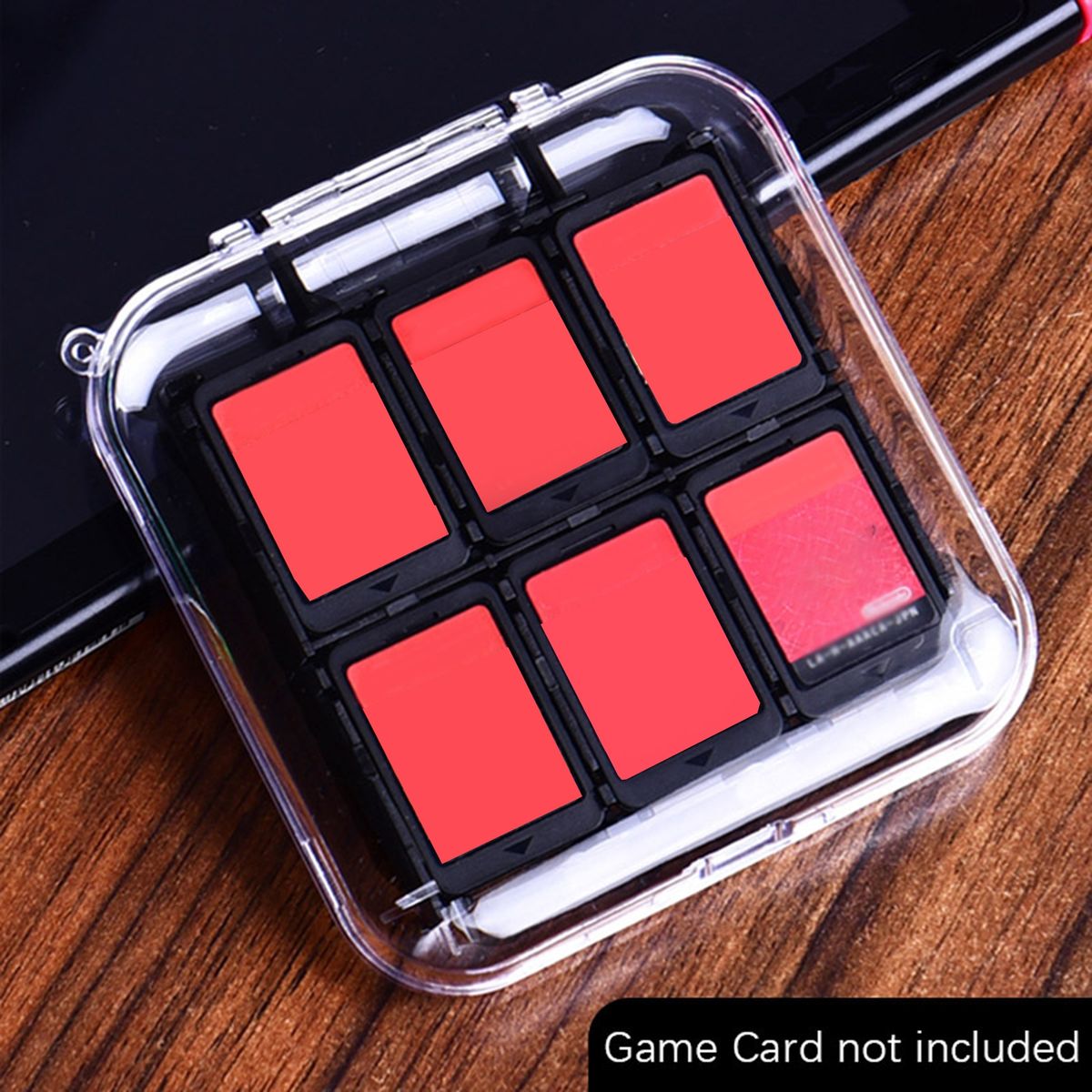 Game Card Storage Box   Game Card Case Protective Transparent