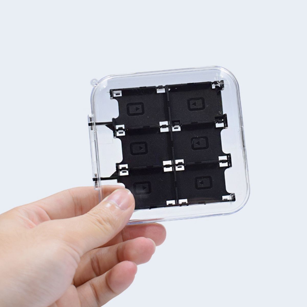 Game Card Storage Box   Game Card Case Protective Transparent