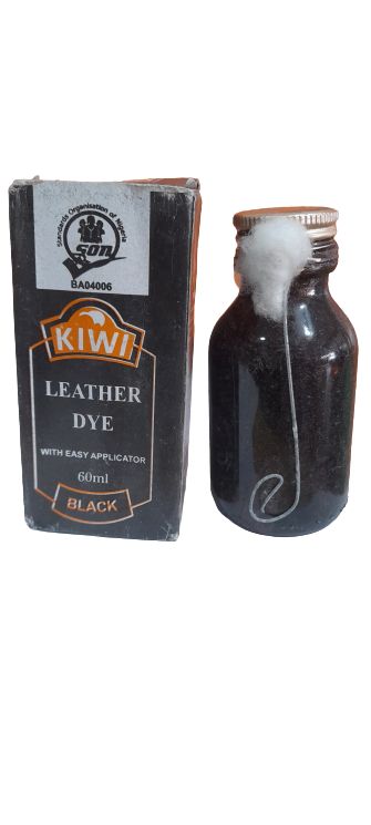 Black Kiwi Dye For Leather Shoe