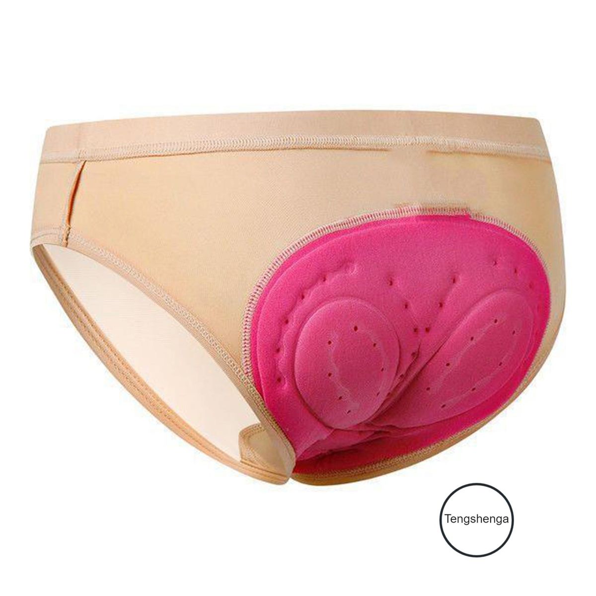 Ladies Triangular Pad Cycling Panties Sweat-Absorbent Riding