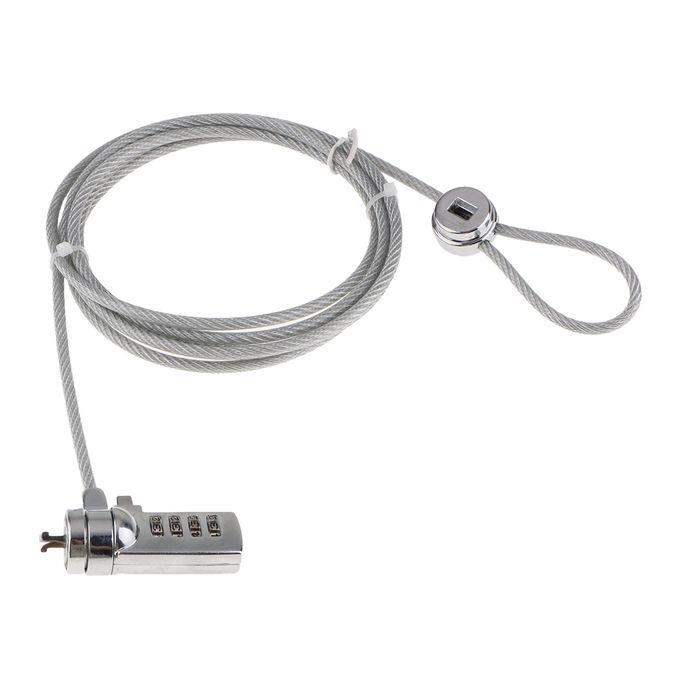Anti Theft Computer  Cables Chain Leash Lock Laptop Notebook