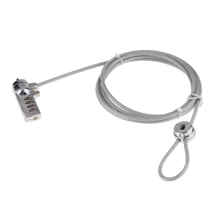 Anti Theft Computer  Cables Chain Leash Lock Laptop Notebook