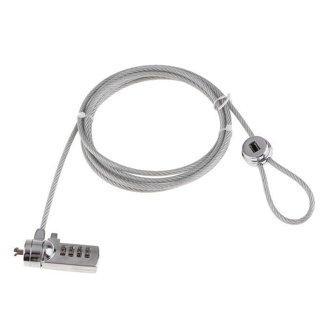 Anti Theft Computer  Cables Chain Leash Lock Laptop Notebook