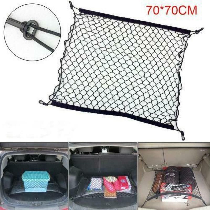 Car Trunk Luggage Storage Elastic Mesh Net for T-CROSS