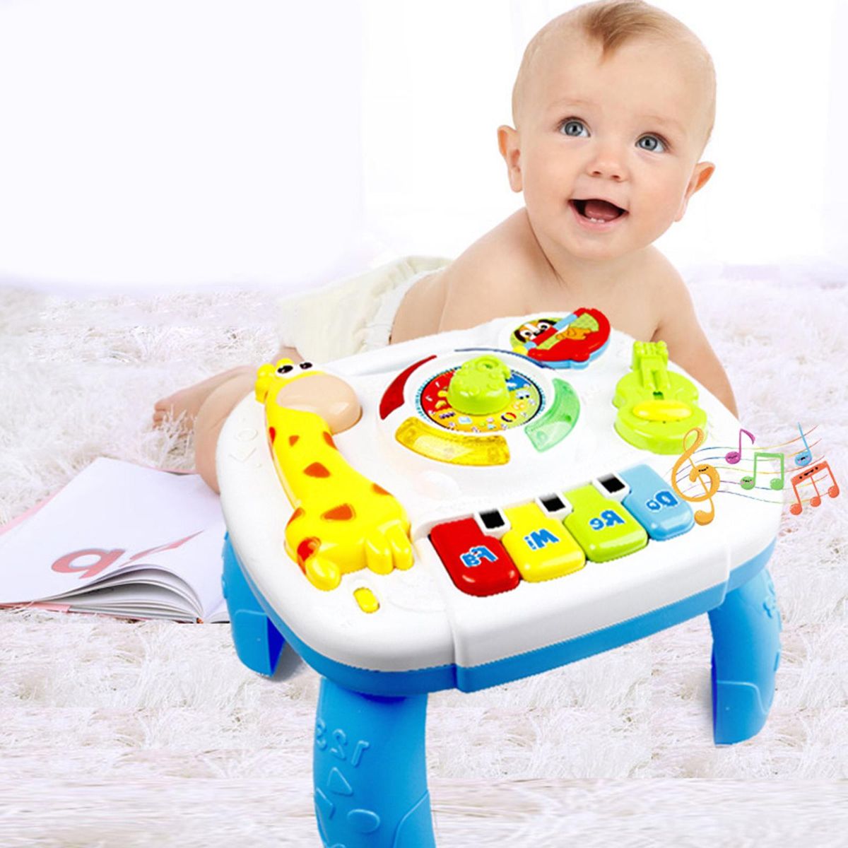 Baby Toys 6 To 12-18 Months Battery Powered Interactive For Birthday