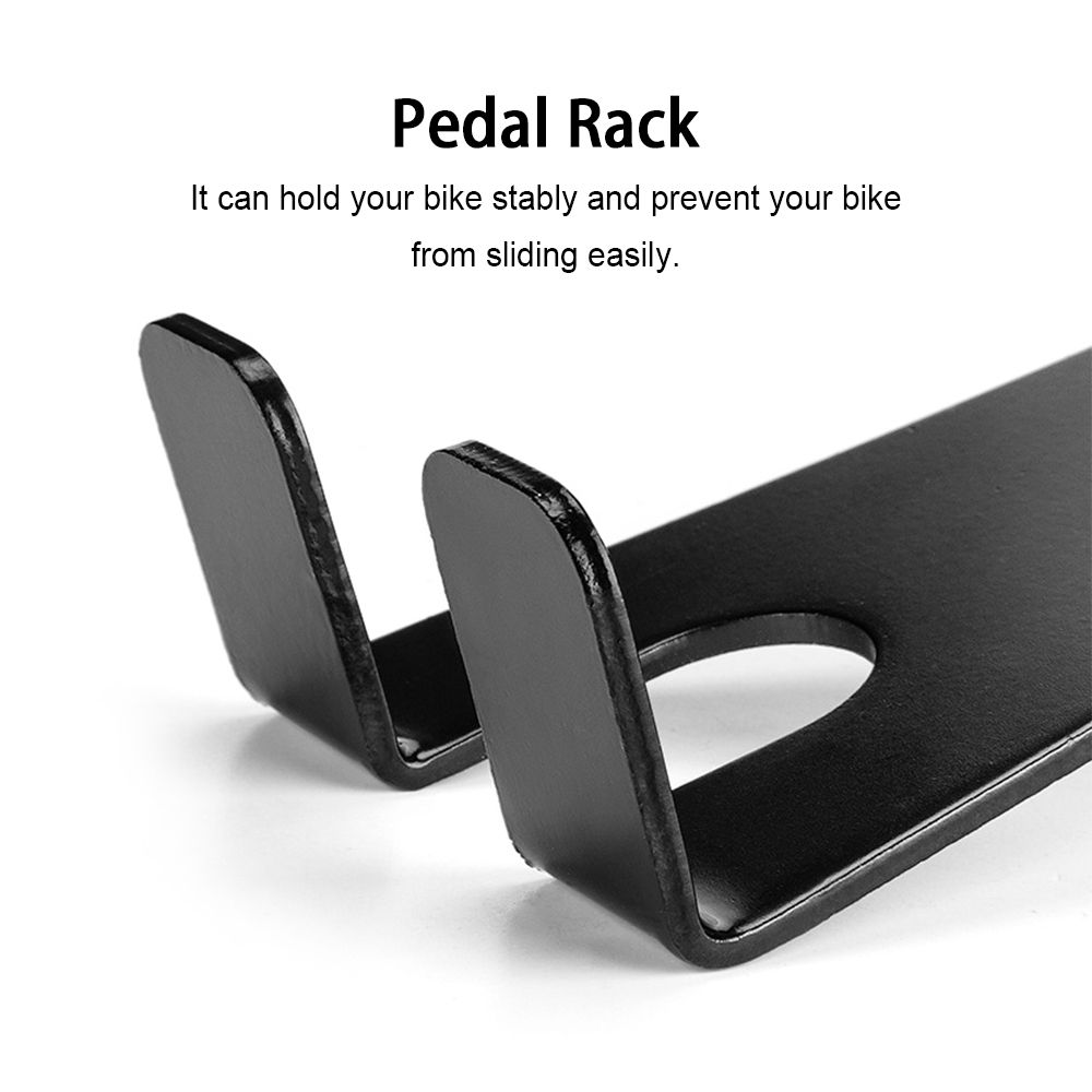 Bike Wall Mount Rack Bicycle Pedal Wall Mount Bike Display