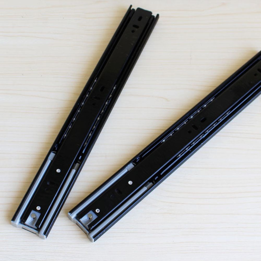 2pcs Drawer Slides Low Noise Ball Bearing Drawer Slides