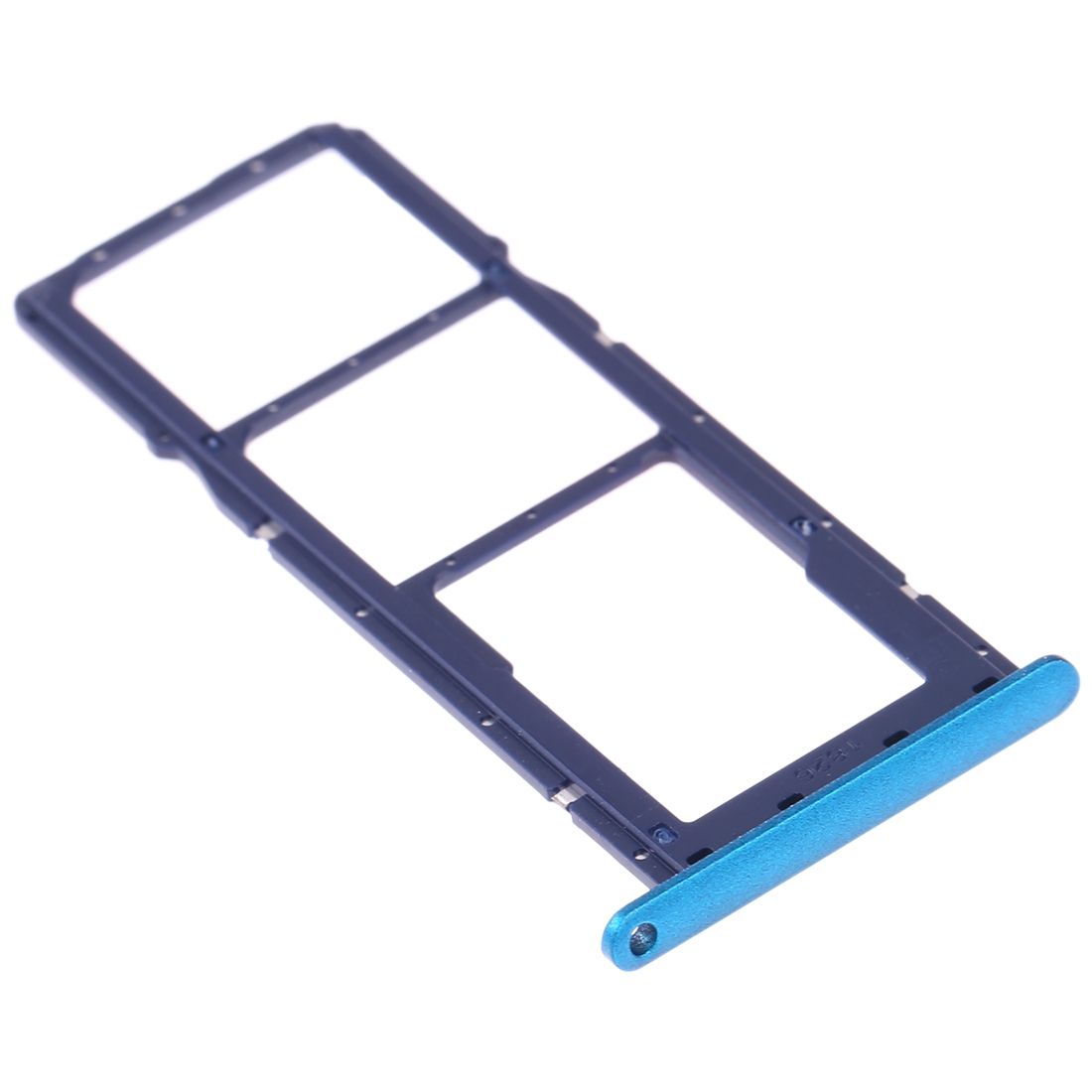 SIM Card Tray + SIM Card Tray + Micro SD Card Tray For Huawei Y7 (2019) / Y7 Pro (2019) / Y7 Prime (2019) (Blue)