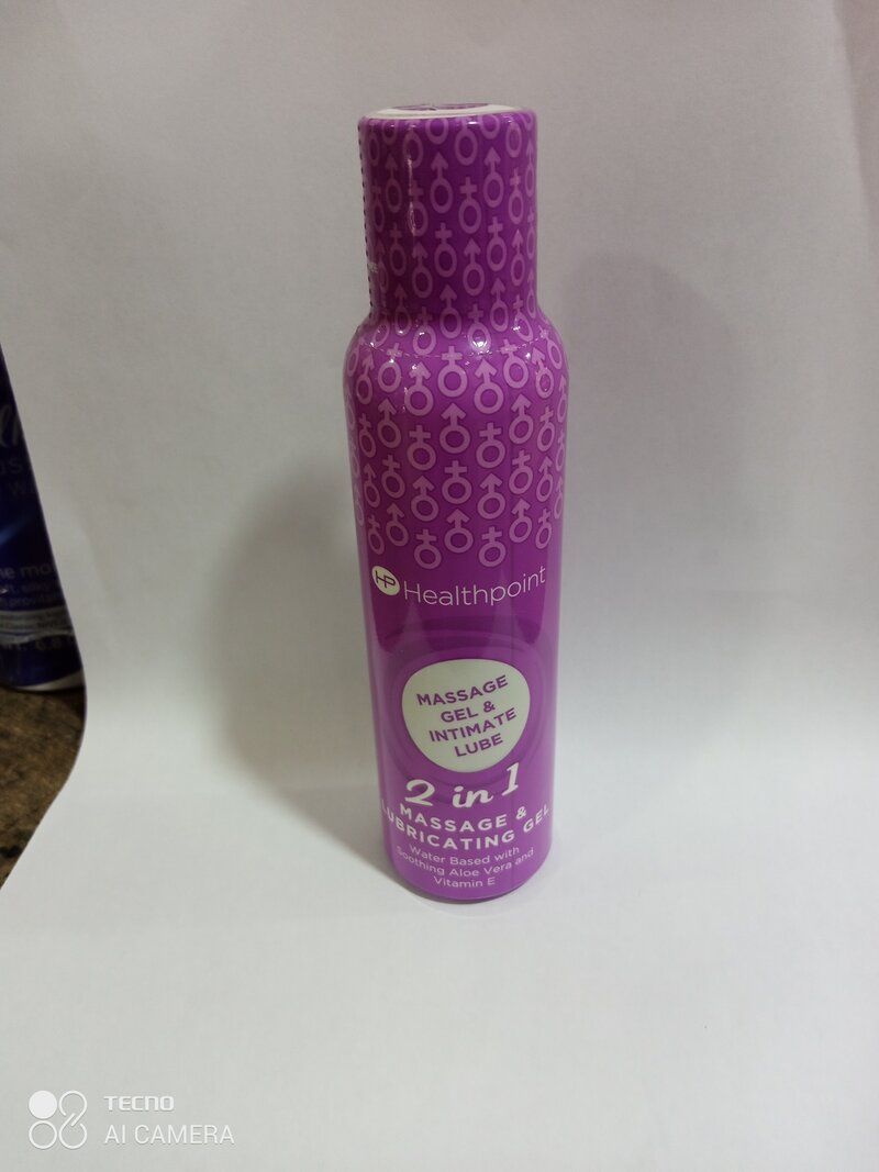 2 In 1 Massage & Lubricating Gel, Intimate Lube With Vit. E