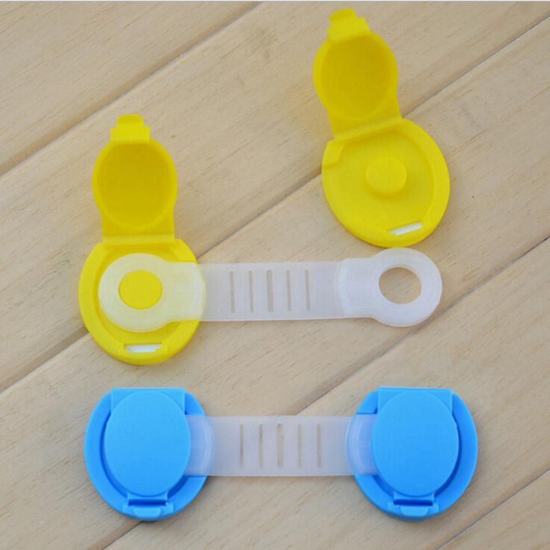 1pcs Amazing Cabinet Door Drawers Refrigerator Plastic Lock For Child Kids Baby