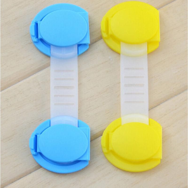 1pcs Amazing Cabinet Door Drawers Refrigerator Plastic Lock For Child Kids Baby
