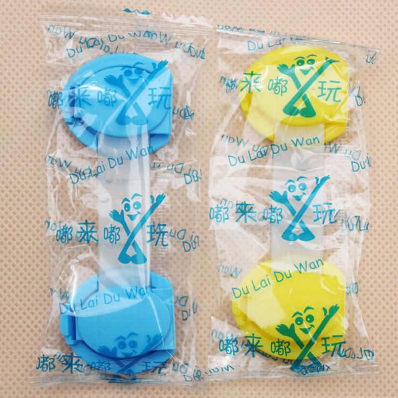 1pcs Amazing Cabinet Door Drawers Refrigerator Plastic Lock For Child Kids Baby