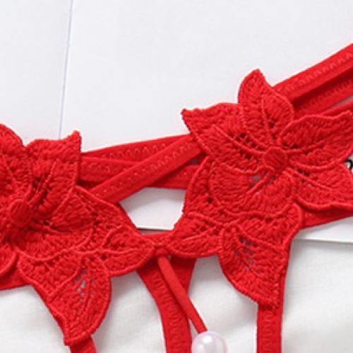 Sexy Ladies Lace G String Underwear Women Embroidery Low Waist Thongs