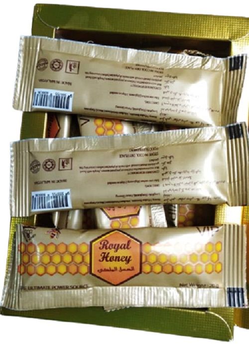 Malaysian VIP Royal Honey For Men & Women -20g X12 Sachets Per Box