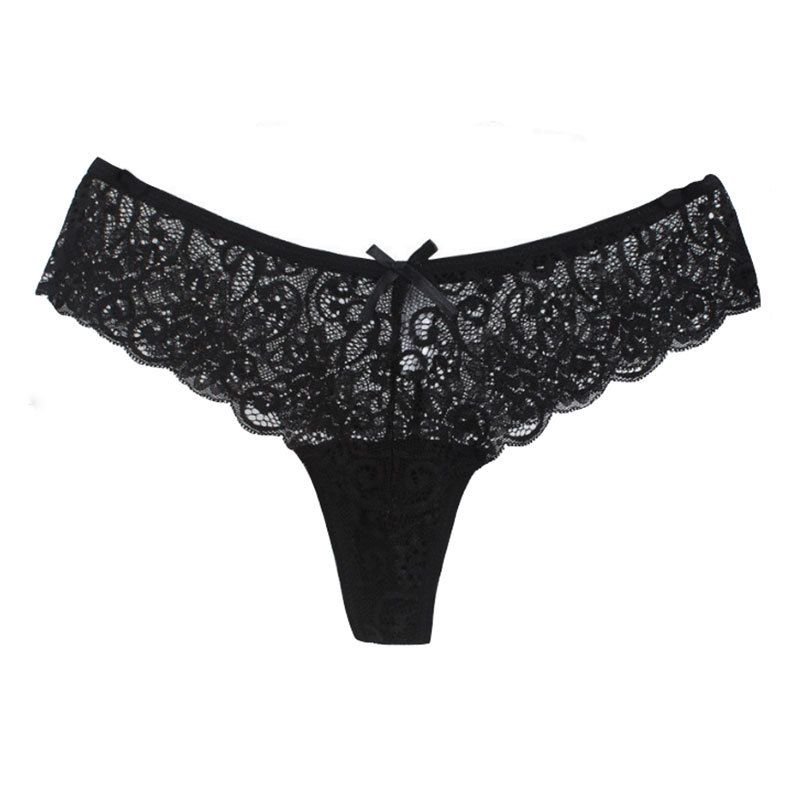 Lace Sexy Panties G-String Underwear For Women - Set Of 4