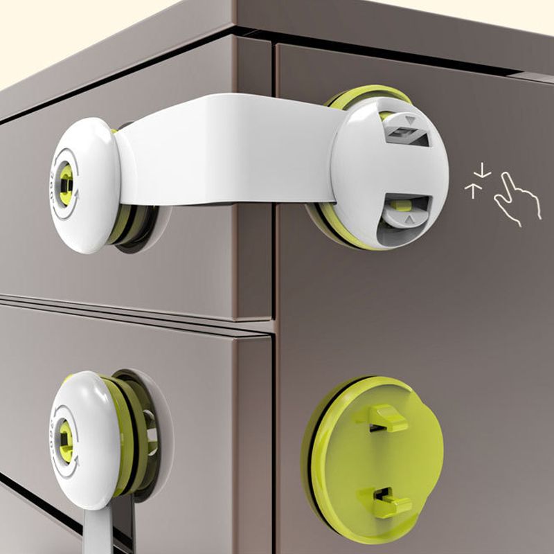 1Pcs 360 ° Rotation Baby Safety Lock Anti-collision Multi-function Baby Corner Guard Refrigerator